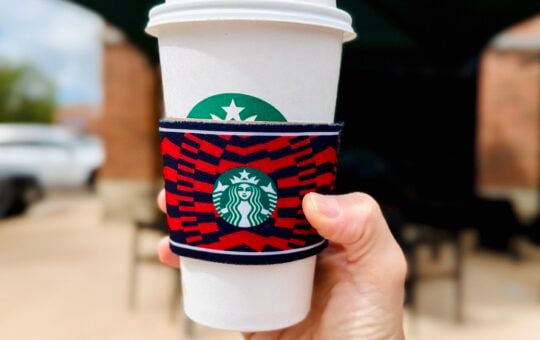 Starbucks Soccer Cup Sleeve