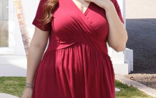 TIANZHU Women's Plus Size Dressy Tops