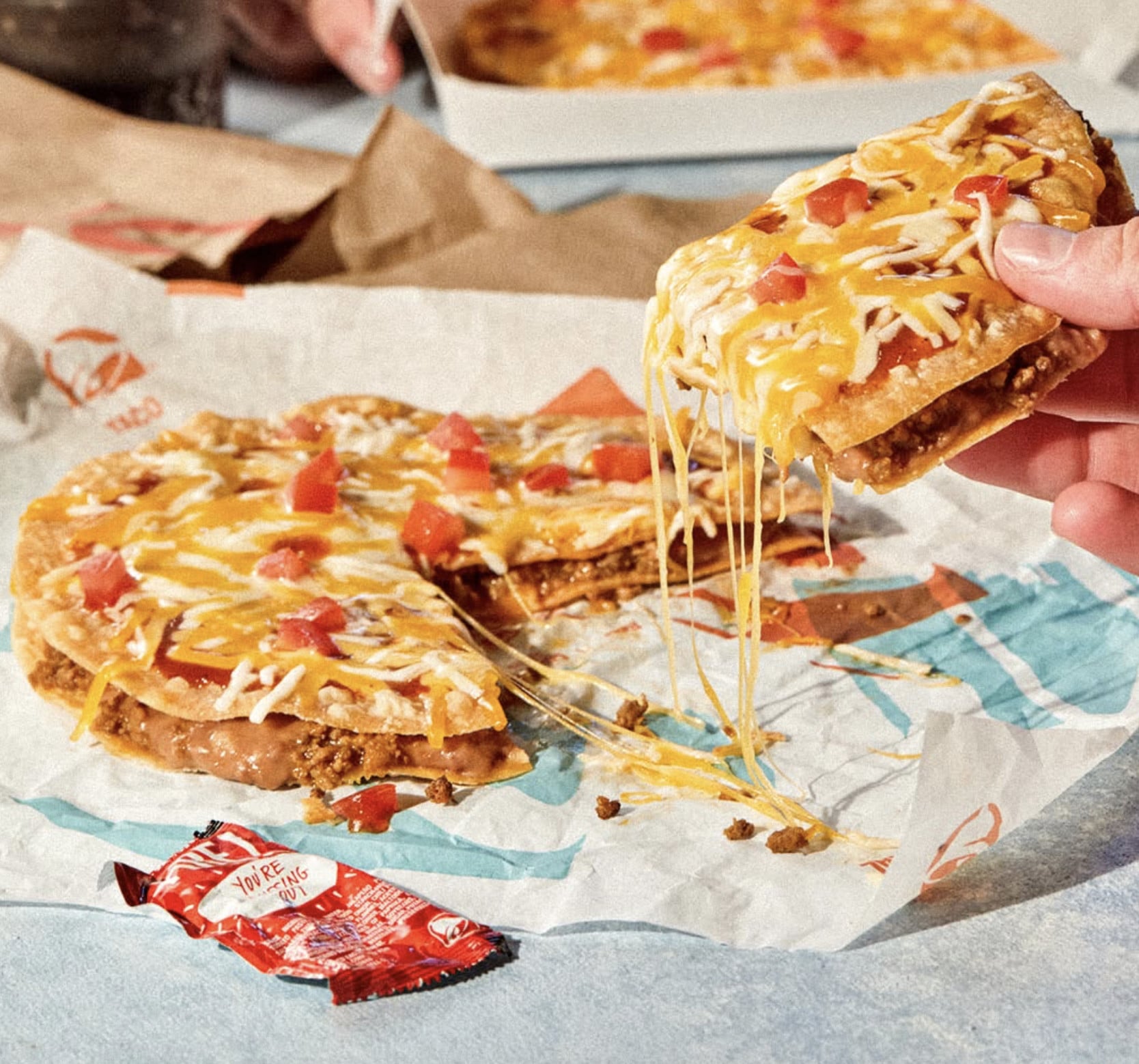 Taco Bell mexican pizza