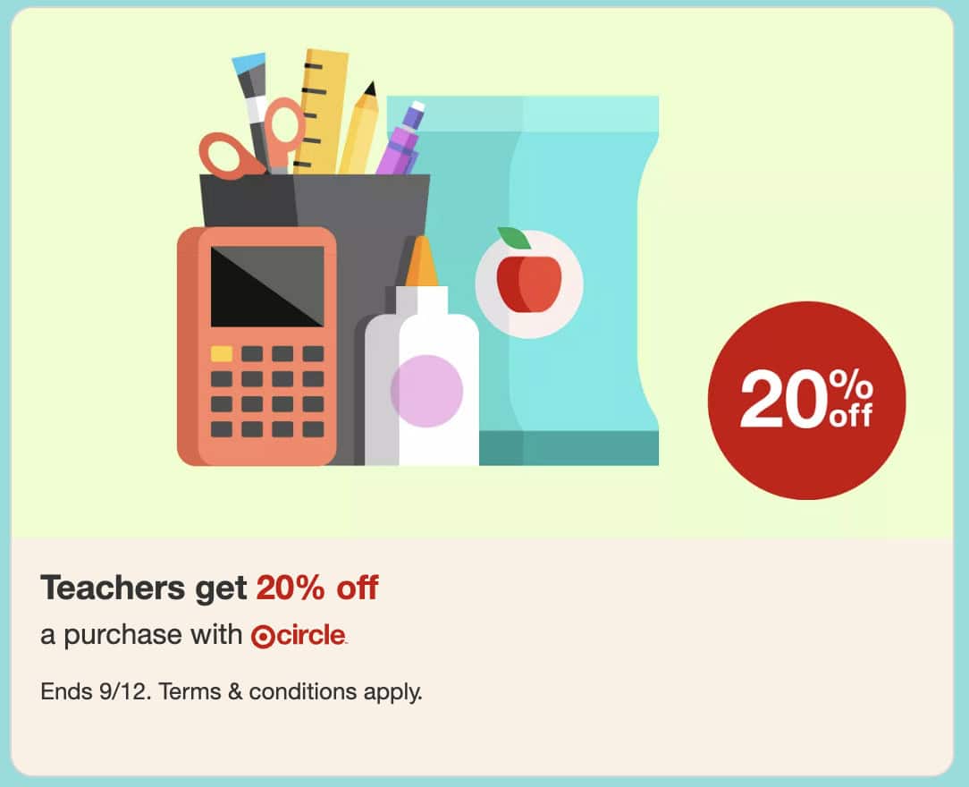 Target Teacher Discount Target Teacher Discount