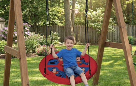 Teenage Mutant Ninja Turtles 40” Saucer Tree Swing for Kids