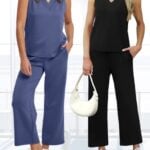 WIHOLL Two Piece Sets for Women Summer Outfits Matching Lounge Sets