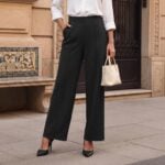 WIHOLL Womens Wide Leg Dress Pants