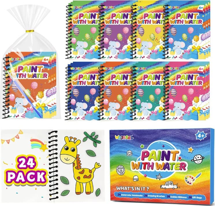 WOJASAL Paint With Water Art Party Favors