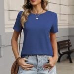 Zeagoo Womens Basic Tshirt