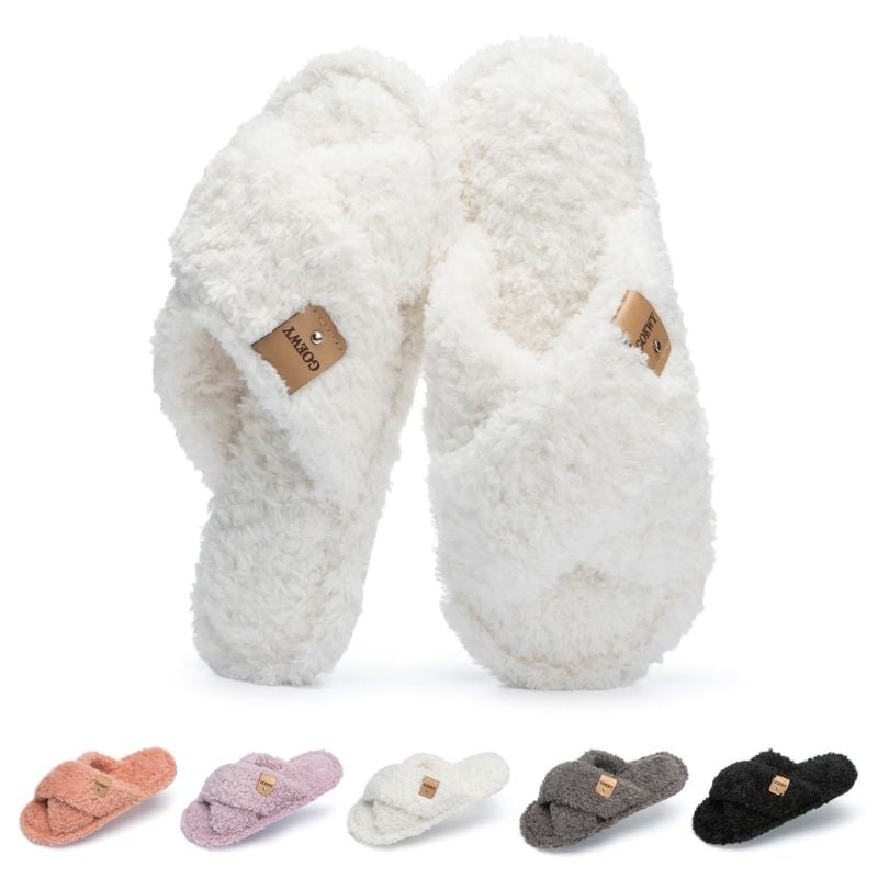 amazon fuzzy slippers