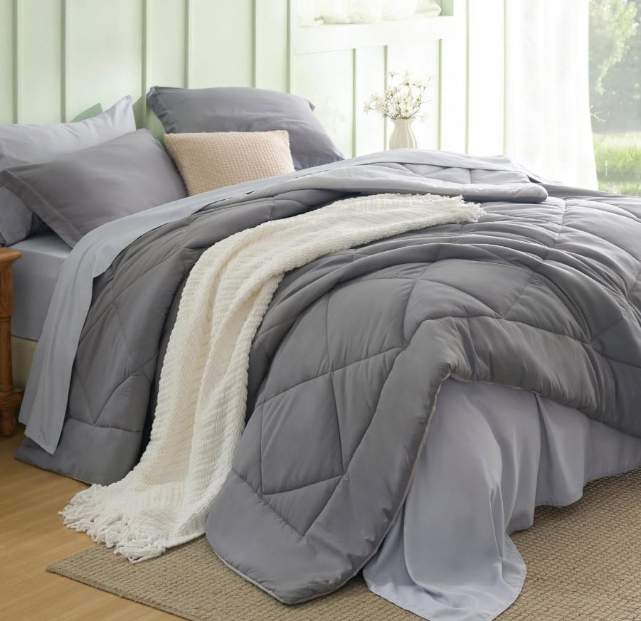 bedsure grey set bedsure grey set