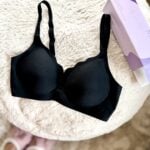 black jelly bra