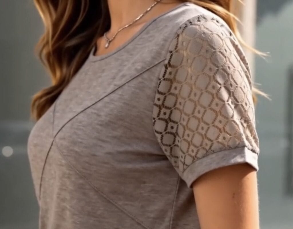 borwn tee sleeve