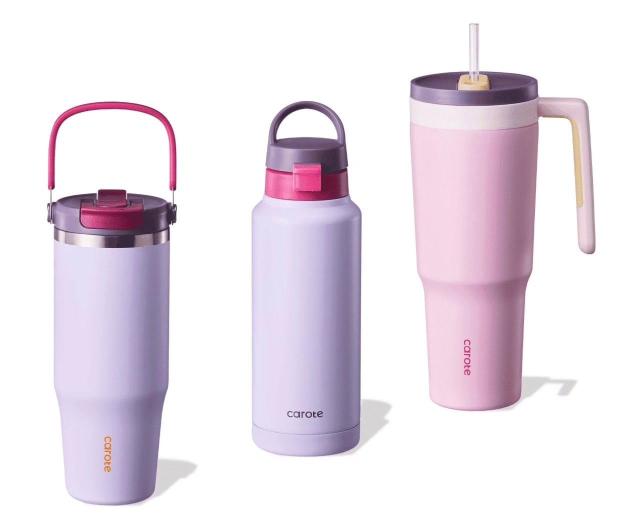 carote 3 piece water bottle set purple carote 3 piece water bottle set purple