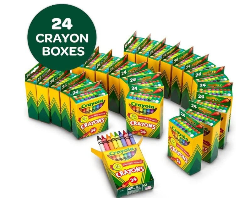 crayola 24ct crayons