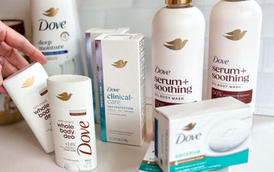 dove body care