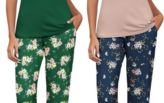 floral pajamas