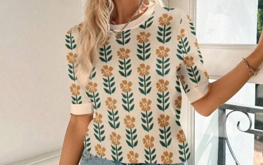 flower sweater