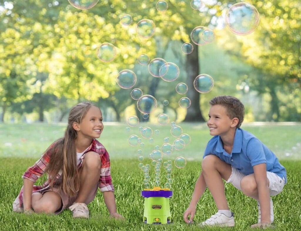 gazillion bubbles tiny typhoon bubble machine