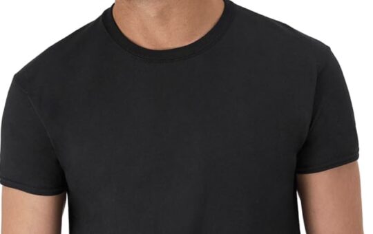 hanes undershirts black