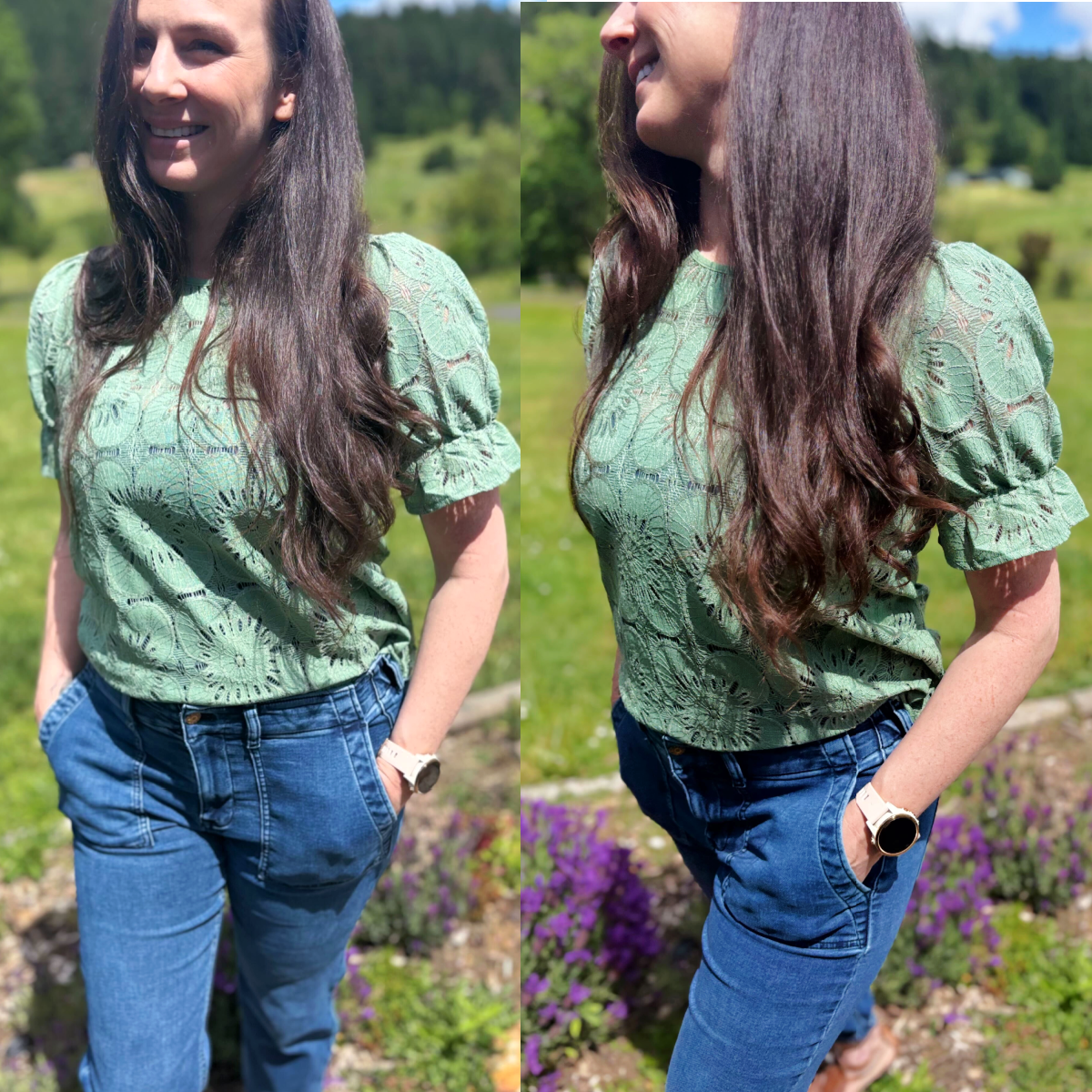 krystl lace shirt review