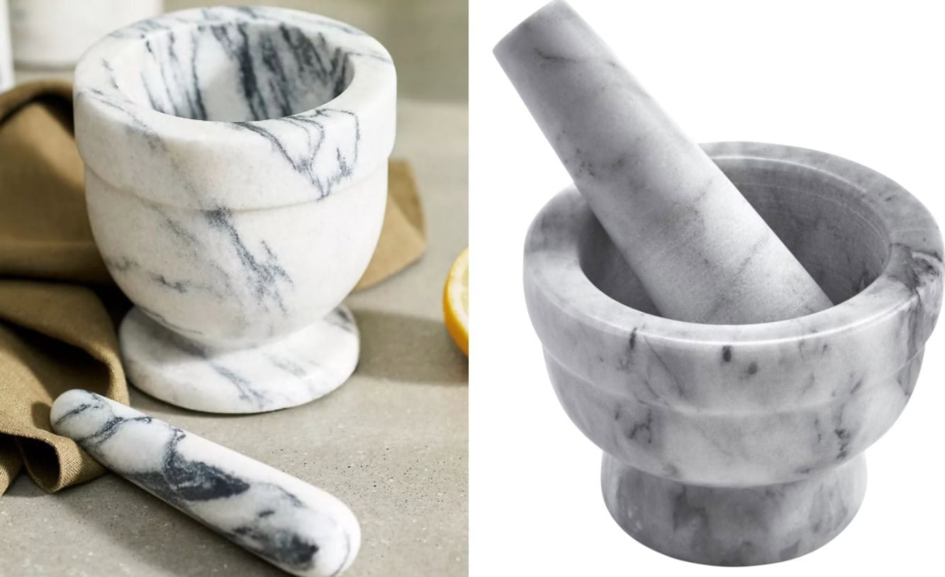 marble mortar and pestel marble mortar and pestel