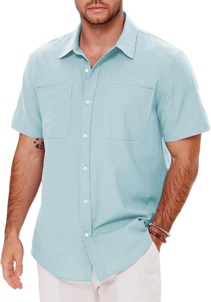 men linen shirt amazon
