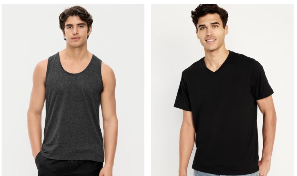 old navy tank tee
