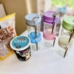 overnight oats glass