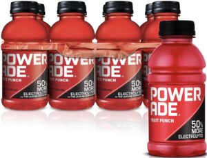 powerade fruit punch 12 oz