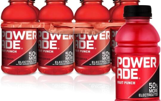 powerade fruit punch 12 oz
