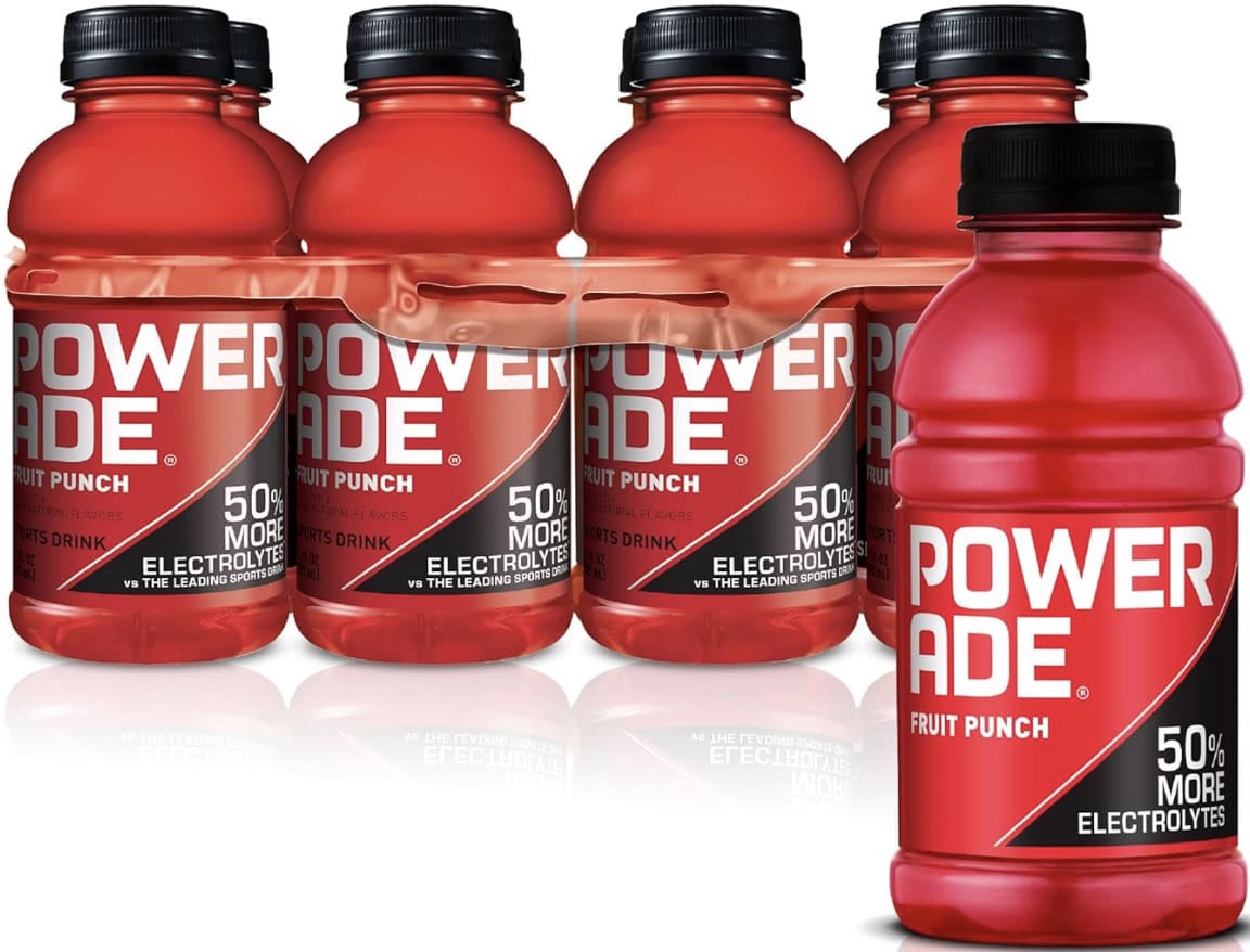 powerade fruit punch 12 oz