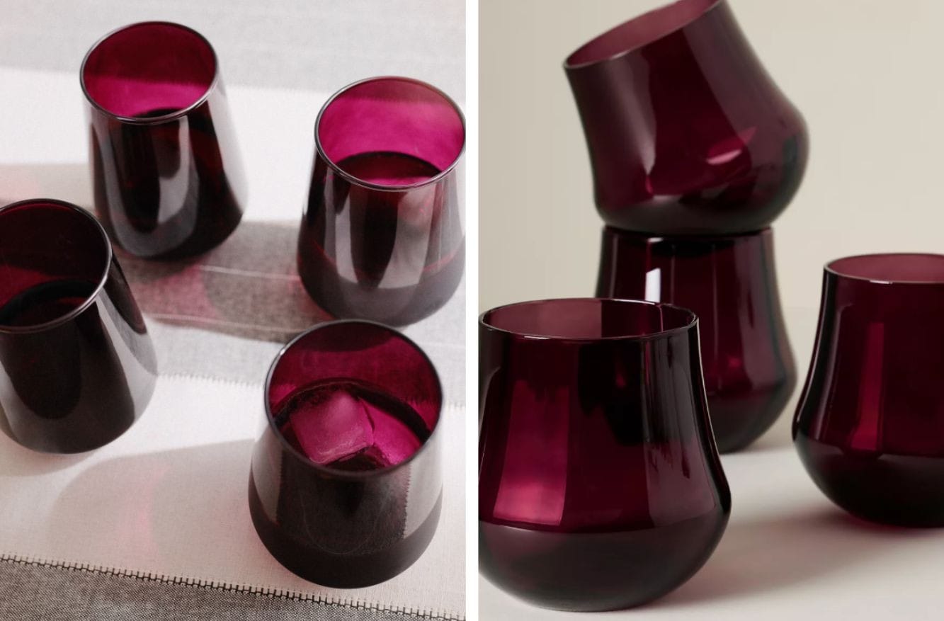purple stemless wine glass dupe purple stemless wine glass dupe