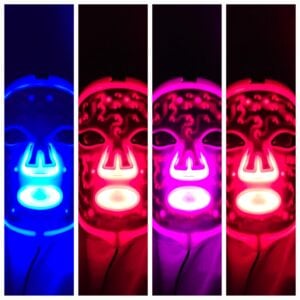 red light mask
