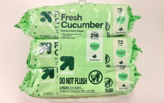 target cucumber baby wipes