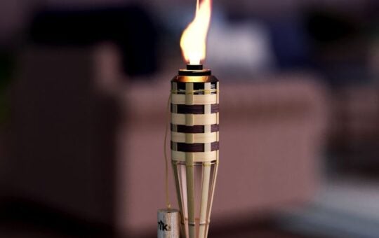 tiki torch