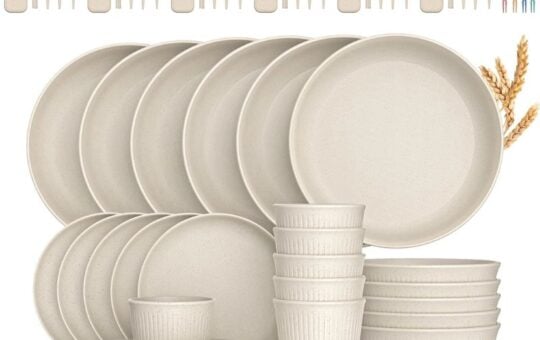 walmart wheat straw dinnerware