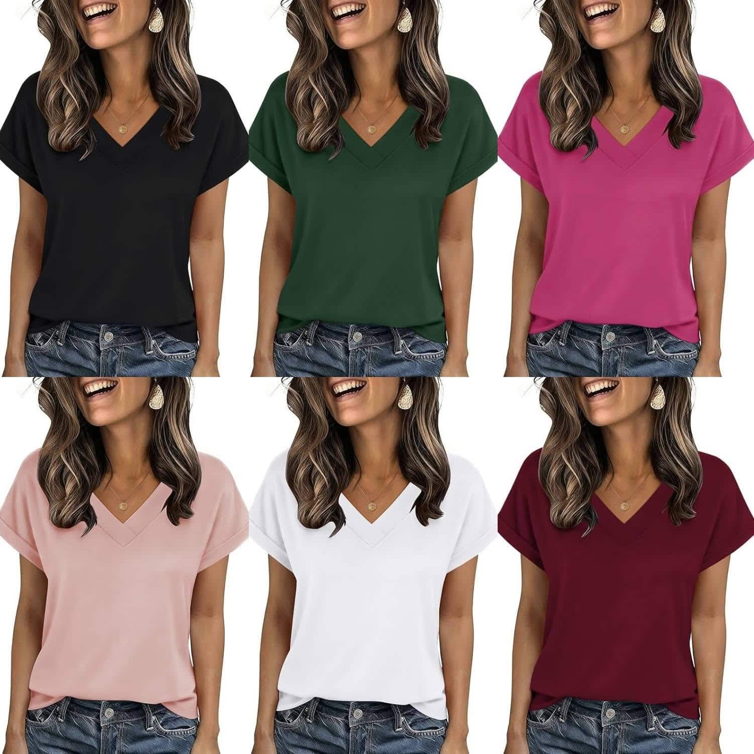 zeagoo v neck tank