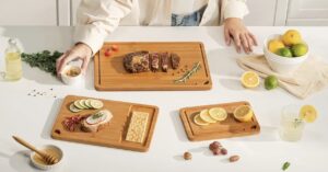 3 piece bamboo cutting board keechee
