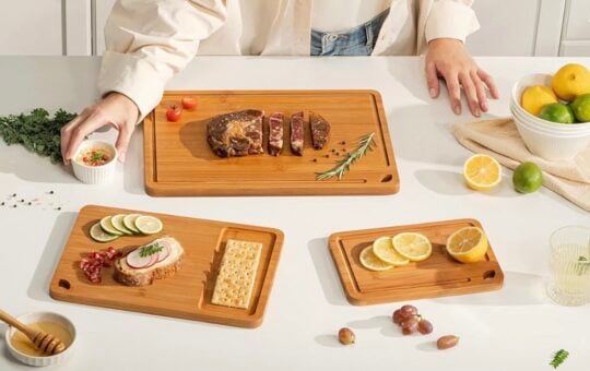 3 piece bamboo cutting board keechee