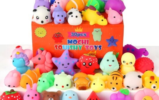 30 Pack Squishy Toys, Kawaii Squishies Party Favors