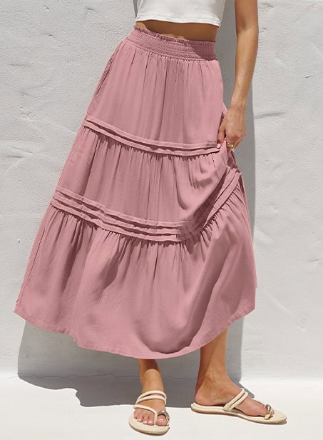 ANRABESS Maxi Skirt ANRABESS Maxi Skirt