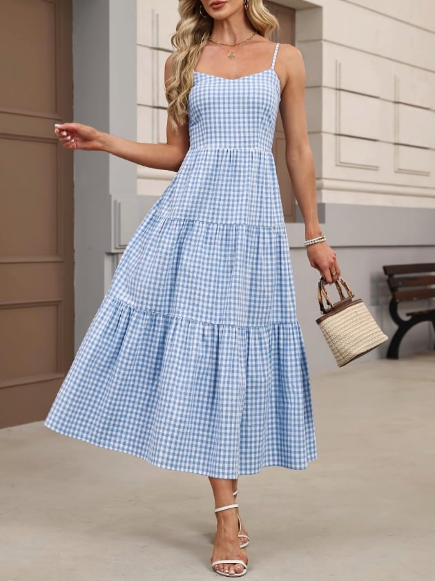ANRABESS Womens Summer Midi Dress