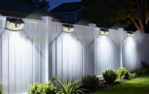 Aootek Solar Motion Sensor Lights Outdoor