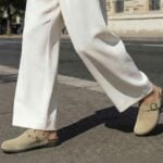 Athlefit Women's Genuine Leather Clogs