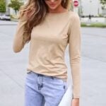 BTFBM Casual Long Sleeve Women's Tops