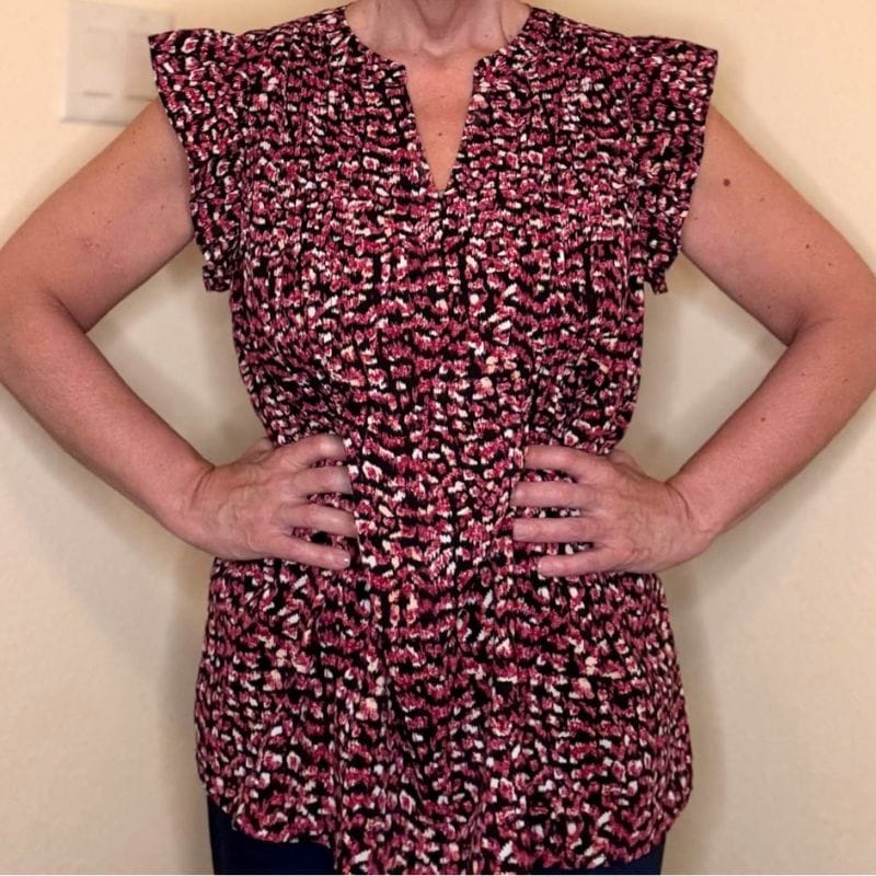 BTFBM ruffle sleeve top (2) BTFBM ruffle sleeve top (2)