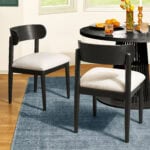 Beautiful Drew Dining Room Chair by Drew Barrymore Rich Black Finish 2 Pack 775e0995 1077 4ee4 b456 dac2c29c1bf5.3dd6b46cae2418cc66c3b39469b21601