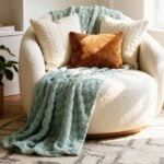Bedsure GentleSoft Sage Green Throw Blanket