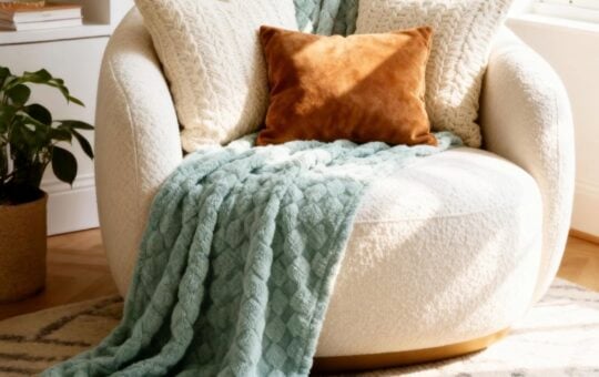 Bedsure GentleSoft Sage Green Throw Blanket