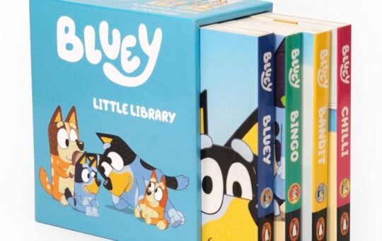 Bluey Little Library 4 Book Box Set