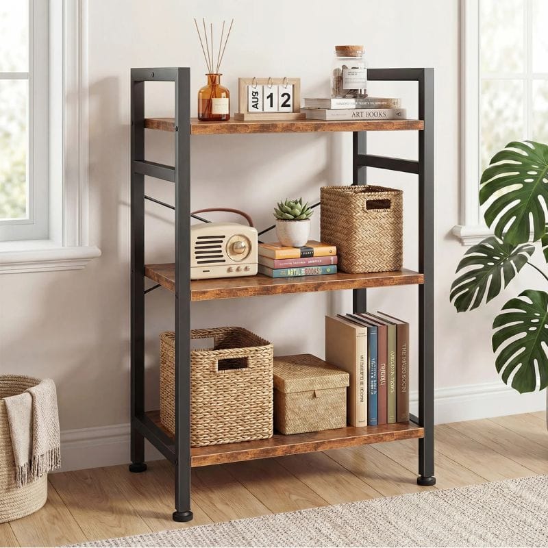 EDX Bookcase 3 Tier Book Shelf EDX Bookcase 3 Tier Book Shelf