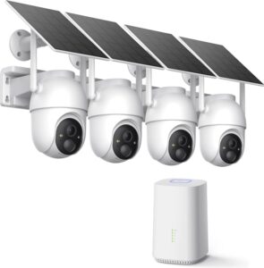 ELYSOO Solar Security Cameras Wireless Outdoor