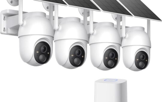 ELYSOO Solar Security Cameras Wireless Outdoor